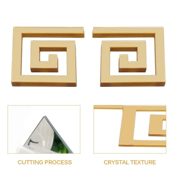 Versace Border Greek Mirror / Golden Color