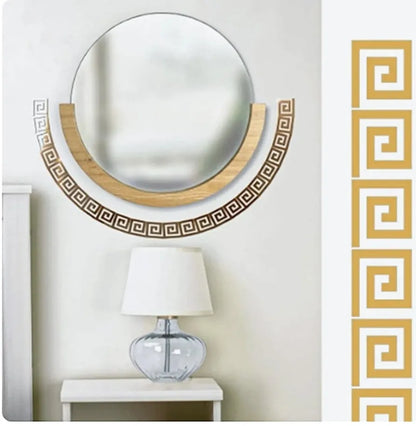 Versace Border Greek Mirror / Golden Color