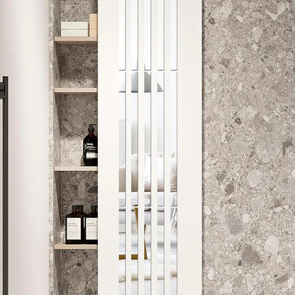 Acrylic Strips Mirror Home Wall Décor / Silver Color