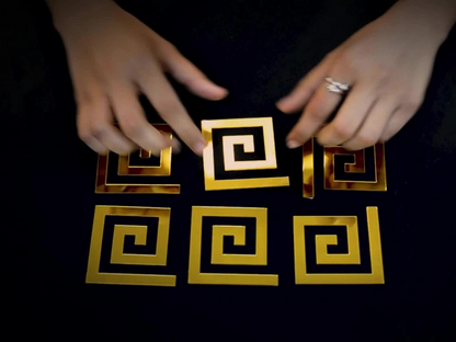 Versace Border Greek Mirror / Golden Color