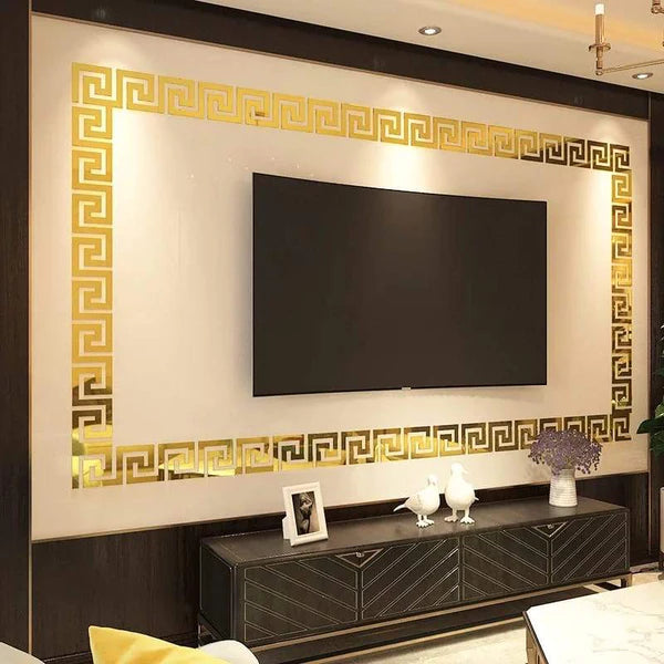 Versace Border Greek Mirror / Golden Color