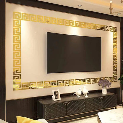 Versace Border Greek Mirror / Golden Color