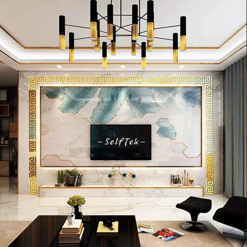 Versace Border Greek Mirror / Golden Color